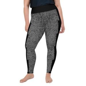 Plus Size Yoga Leggings Slim View - by Karyl Anne